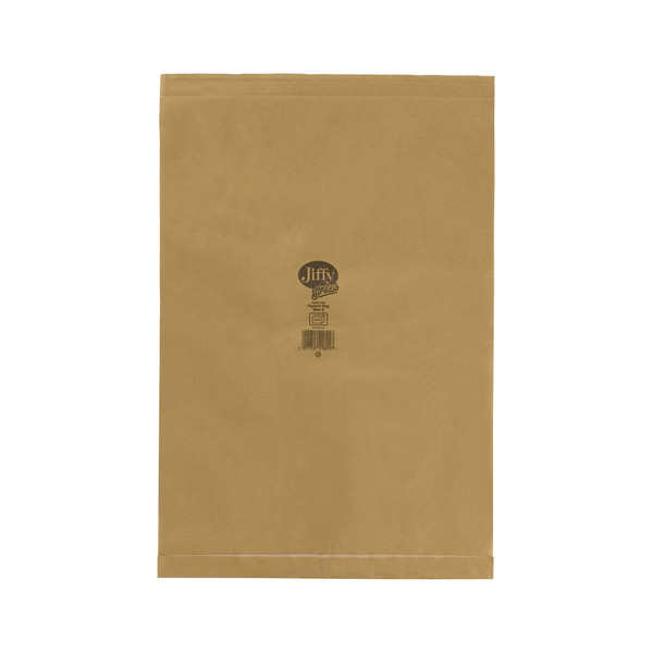 Jiffy Green Padded Bags Kraft and Recycled Paper Cushioning Size 8 442x661mm Ref 01903 [Pack 25]
