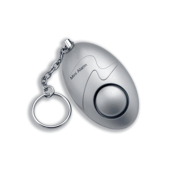 Personal Mini Alarm 100dB Silver