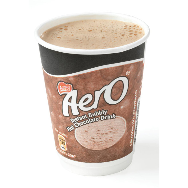 Nescafe & Go Aero Hot Chocolate Foil-sealed Cup for Drinks Machine Ref 12367662 [Pack 8]