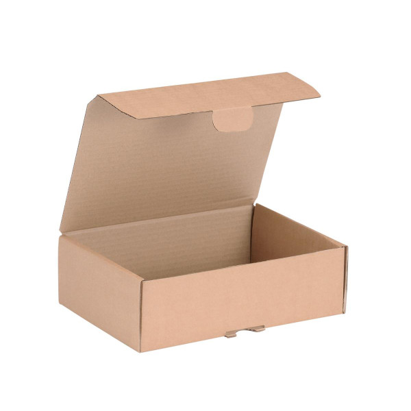 Mailing Carton Easy Assemble S 250x175x80mm Brown [Pack 20]