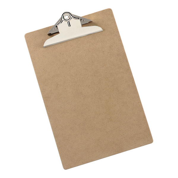 5 Star Office Clipboard Rigid Hardboard Foolscap