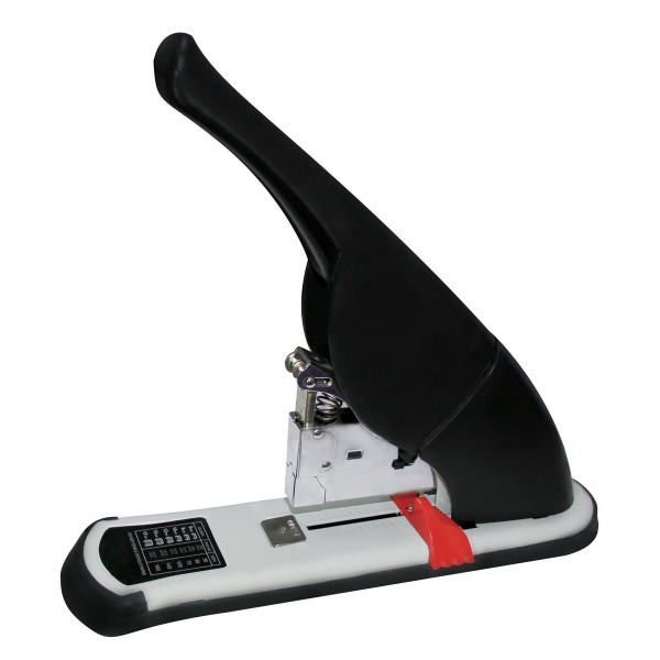 5 Star Office Stapler Heavy Duty Office Lever Arm All-Steel Capacity 240 Sheets Black