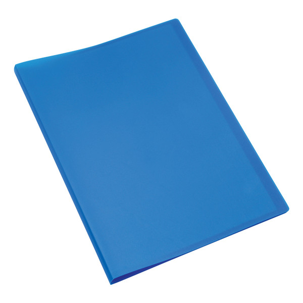 5 Star Office Display Book Soft Cover Lightweight Polypropylene 10 Pockets A4 Blue