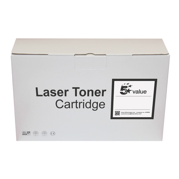5 Star Value Remanufactured Laser Toner Cartridge Page Life 2300pp Black [HP No. 05A CE505A Alternative]