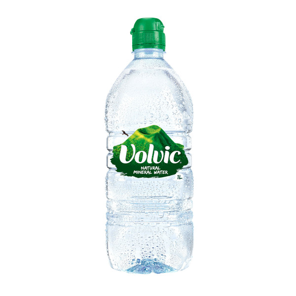 Volvic Natural Mineral Water Still Bottle Plastic 1 Litre Ref 144900 Pack 12