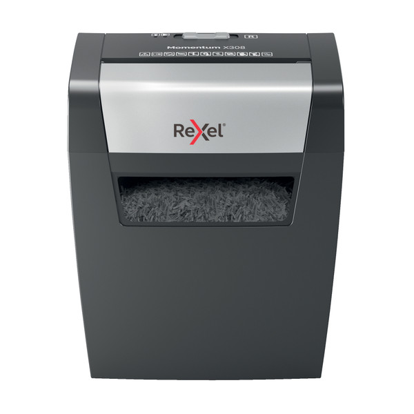 Rexel Momentum X308 Shredder Cross Cut P-3 Ref 2104570