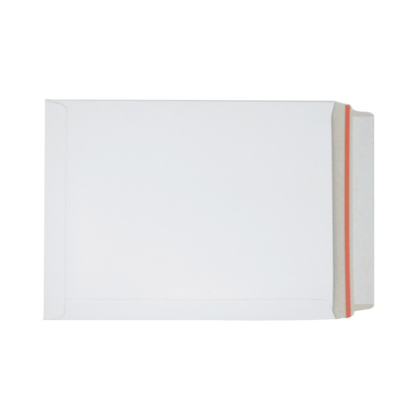 White Board Envelopes Peel & Seal C4+ 330x248mm White Ref AB10346 [Pack 100]