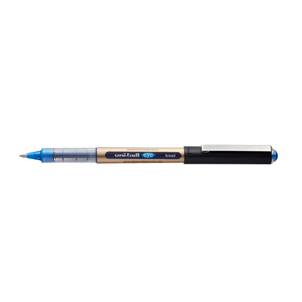 Uni-ball UB-150-10 Eye Broad Rollerball Pen 1.0mm Tip Blue Ref 246967000 [Pack 12]