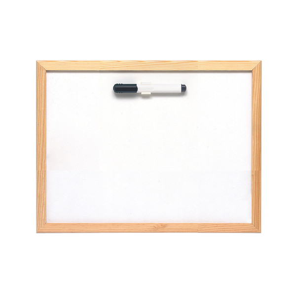 5 Star Lightweight Drywipe Board W400xH300mm Pine Frame