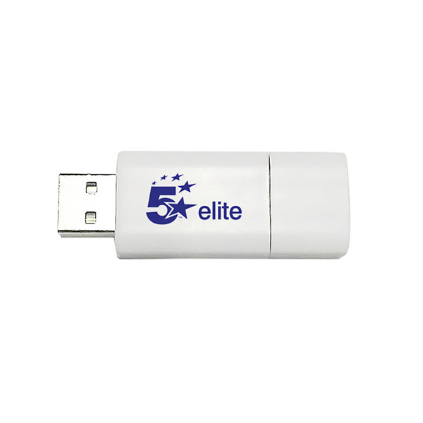 5 Star Elite White USB 3.0 Flash Drive 16GB