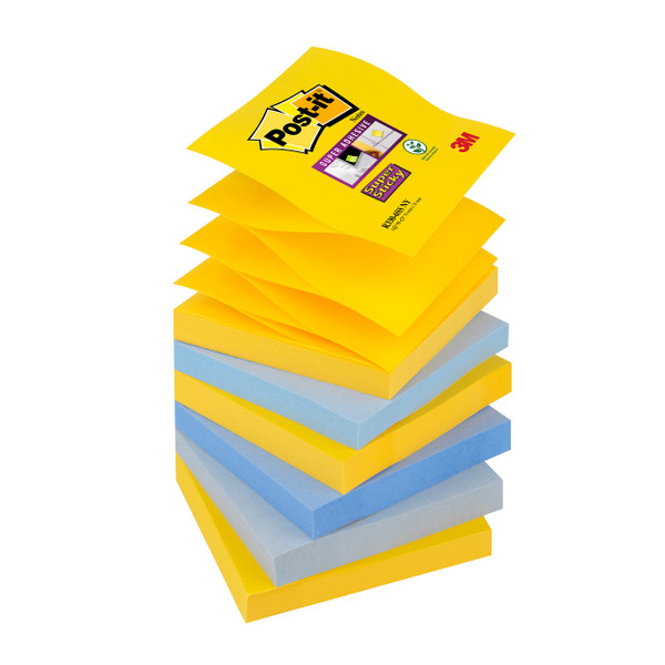 Post-it Super Sticky Z-Notes New York 76x76mm Ref R330-6SS-NY [Pack 6]