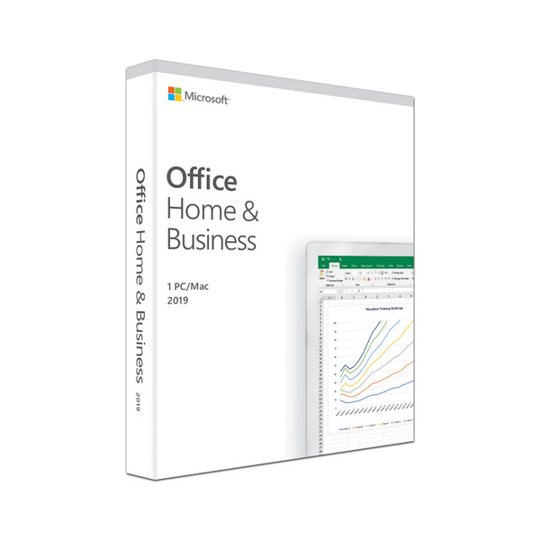 Microsoft Office Home and Business Software 2019 Ref T5D-03216