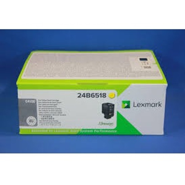Lexmark C4150 Laser Toner Cartridge Page Life 16000pp Yellow Ref 24B6518