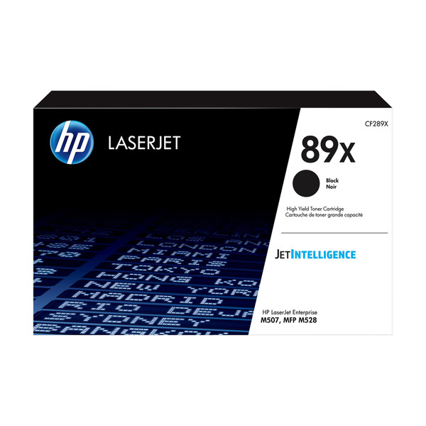 Hewlett Packard 89X Laser Toner Cartridge High Yield Page Life 10,000pp Black Ref CF289X