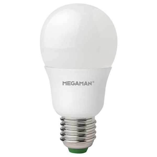 Megaman 9.5W Opal Classic Bulb LED Edison Screw E27 GLS 810Lm Cool White Ref 143372