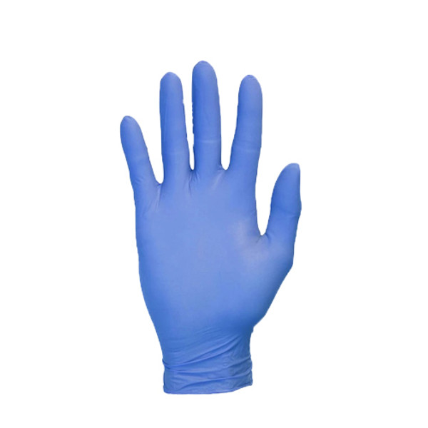 Unigloves Powder Free Blue Examination Nitrile Gloves (PK 100) - Small