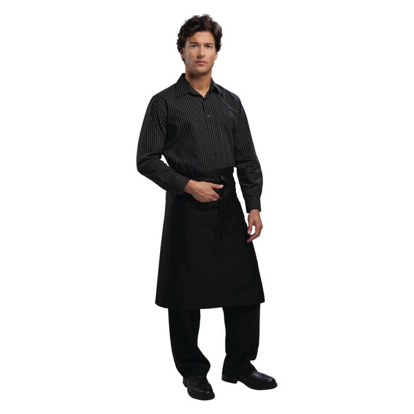 Chef Works Regular Bistro Apron Black