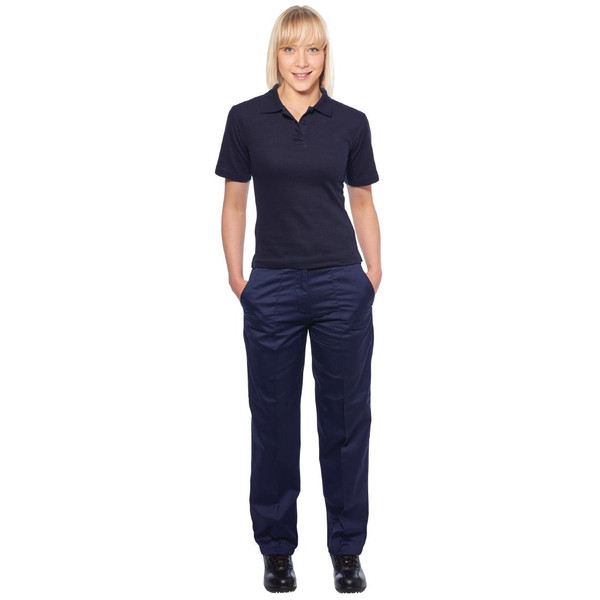 Ladies Polo Navy Blue XS