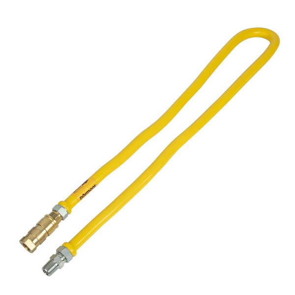 Dormont Quick Release Gas Hose 1/2" 1500mm 2650NPVF60