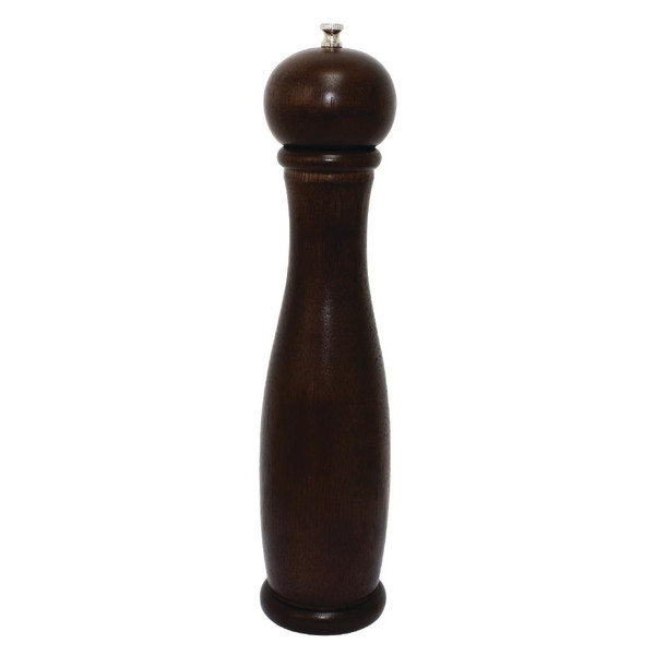 Dark Wood Salt and Pepper Mill 13in