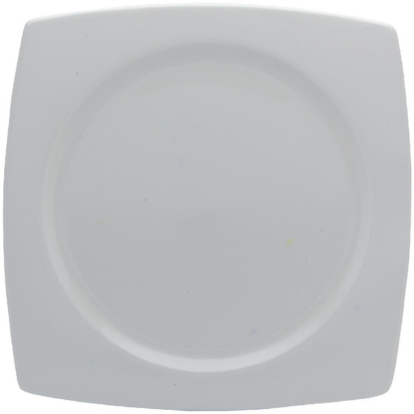 Elia Glacier Fine China Square Plates 190mm (Pack of 6)