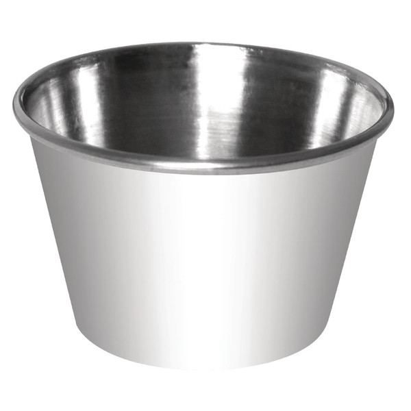 Dipping Pot Stainless Steel 340ml (Pack of 12)