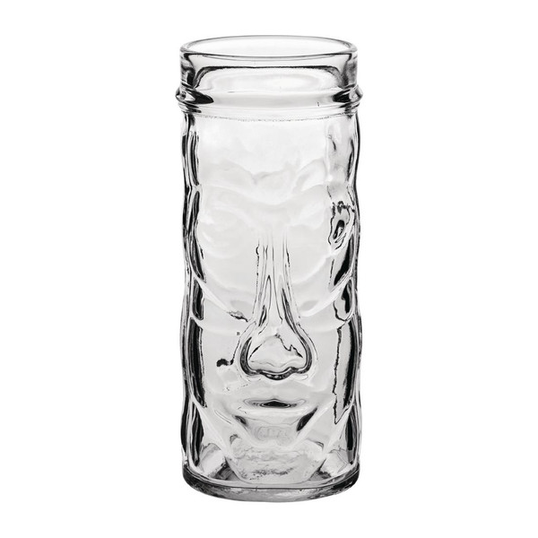 Utopia Tahiti Tiki Glasses Clear 450ml (Pack of 6)