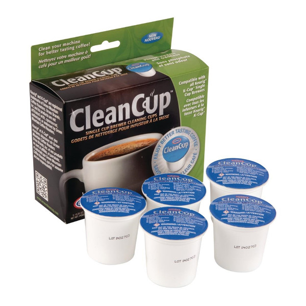 Urnex CleanCup Keurig K-Cup Coffee Maker Cleaning Capsules (5 Pack)