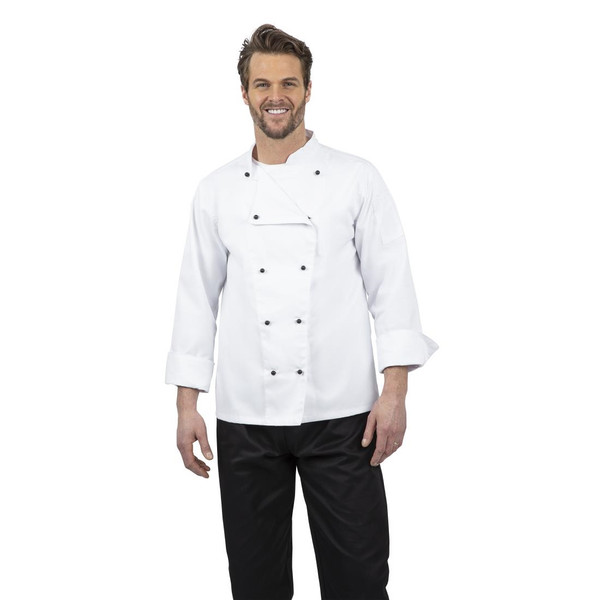 Whites Chicago Unisex Chefs Jacket Long Sleeve S