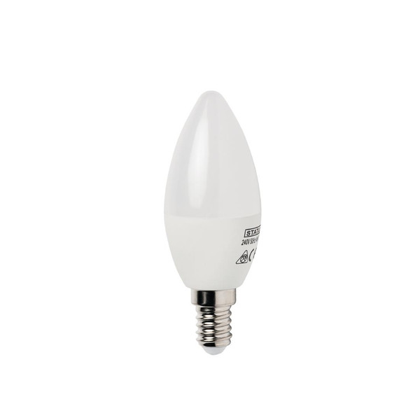 Status LED Candle Bulb SMALL Edison Screw 4W