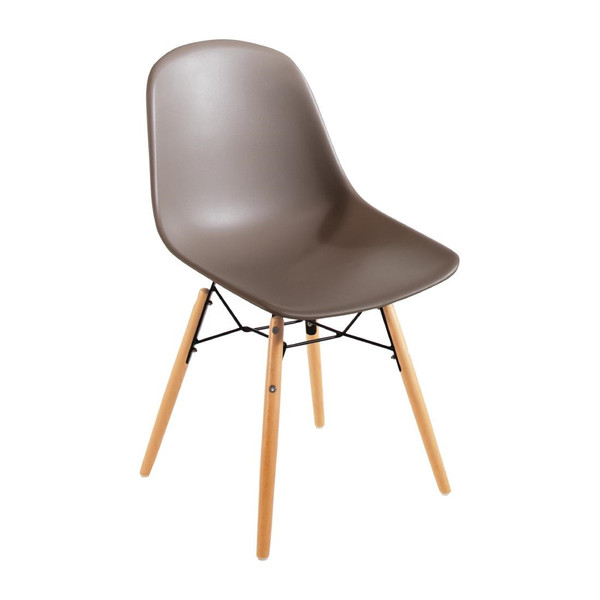 Bolero Arlo Side Chair Coffee (Pack 2)