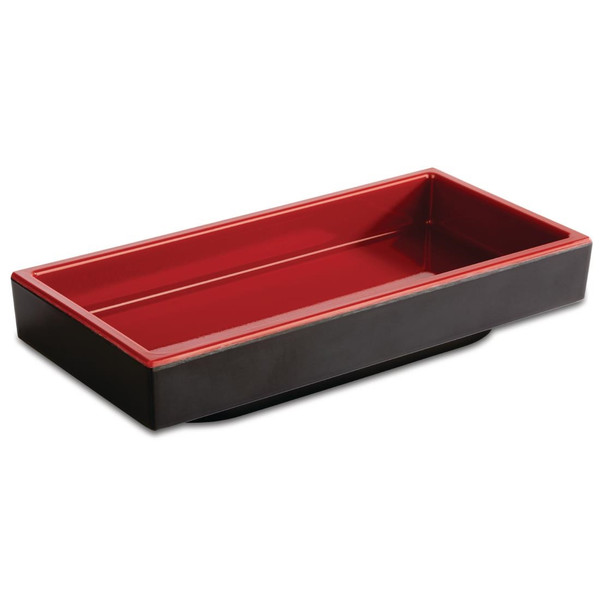 APS Asia+ Wide Bento Box Red 155mm
