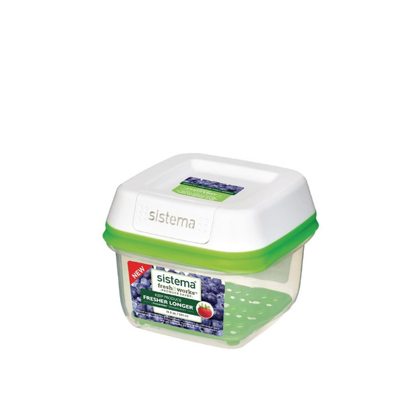 Sistema FreshWorks Small Square Container 0.591Ltr