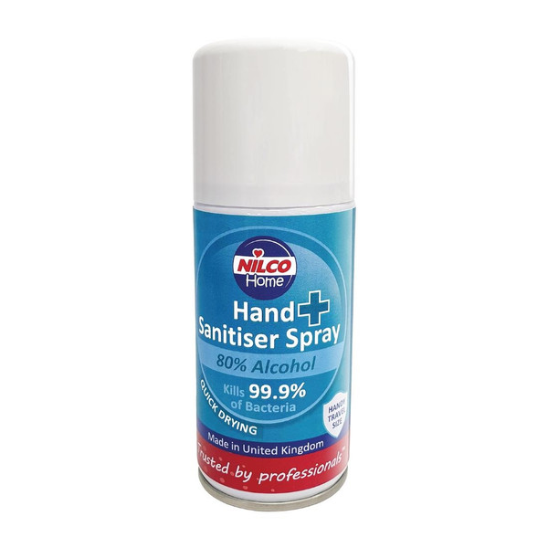 Nilco Antibacterial Hand Sanitiser Aerosol 150ml