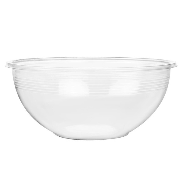 Vegware 185-Series Compostable Bon Appetit Wide PLA Salad Bowls 32oz (Pack of 300)