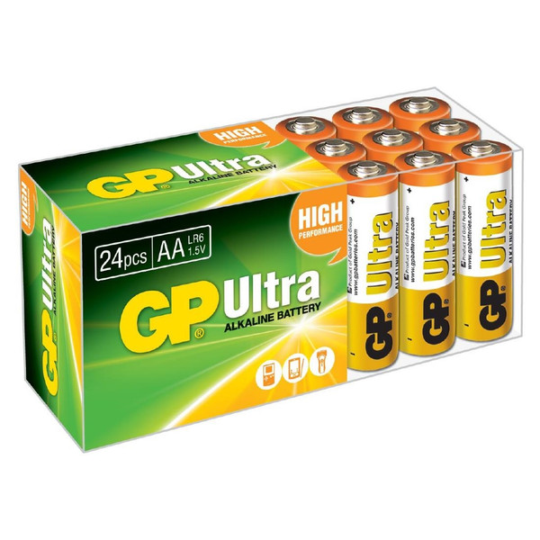 GP Ultra Battery AA (Pack of 24)