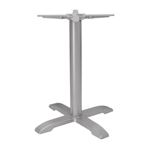 Bolero Cast Iron Table Base Grey