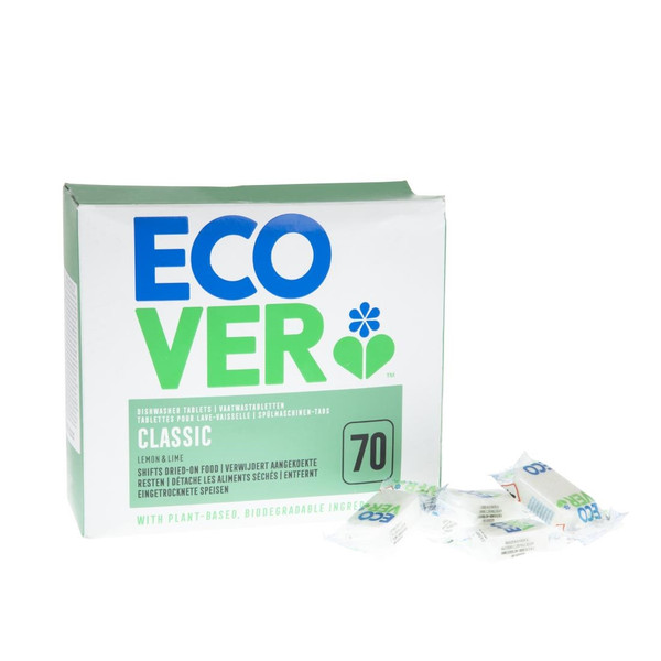 Ecover Dishwasher Detergent Tablets (70 Pack)