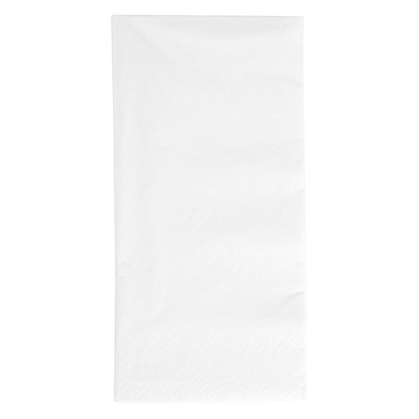 Duni Dinner Napkin White 40x40cm 3ply 1/8 Fold (Pack of 1000)