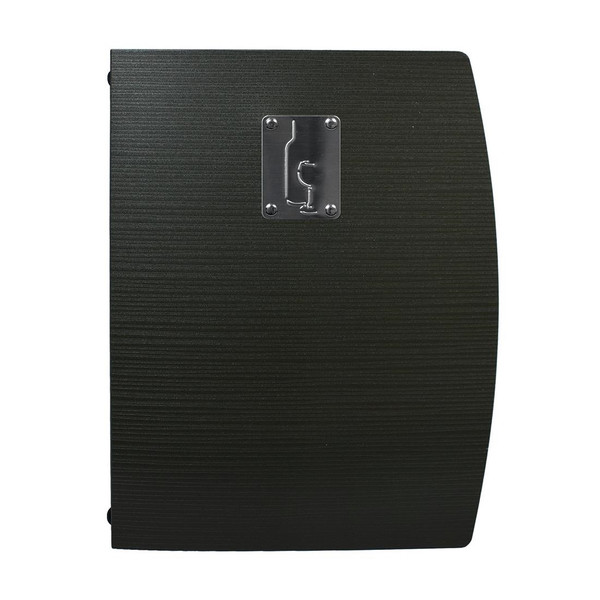 Securit Rio Wine List Cover Black A4