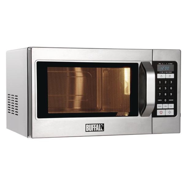 Buffalo Programmable Commercial Microwave Oven 1100W