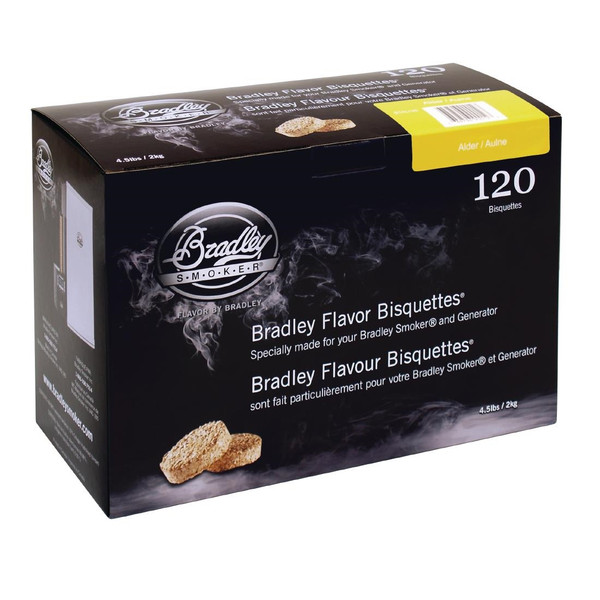 Bradley Alder Bisquettes (Pack of 120)