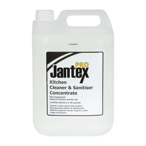 Jantex Pro Kitchen Cleaner and Sanitiser Concentrate 5Ltr