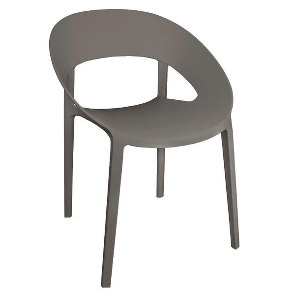 GR339 - Bolero PP Wraparound Chair Coffee (Pack 4)