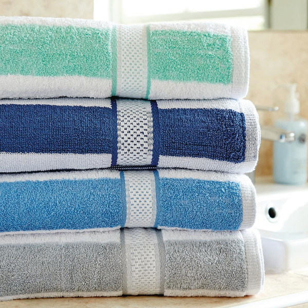 Mitre Comfort Splash Towel Blue