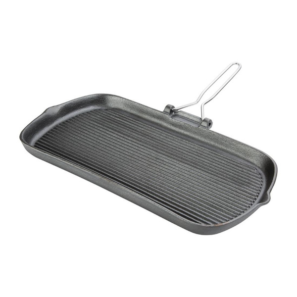 Vogue Cast Iron Grill Pan