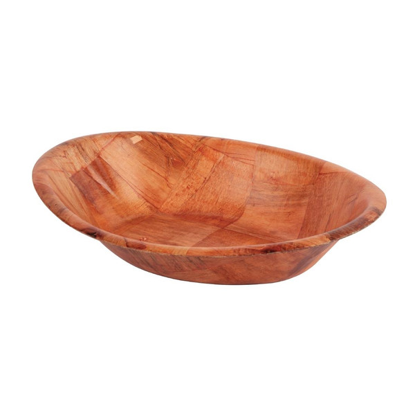 Oval Wooden Bowl Large