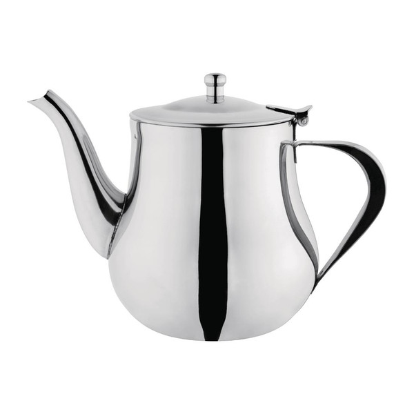 Olympia Arabian Stainless Steel Teapot 1.35Ltr