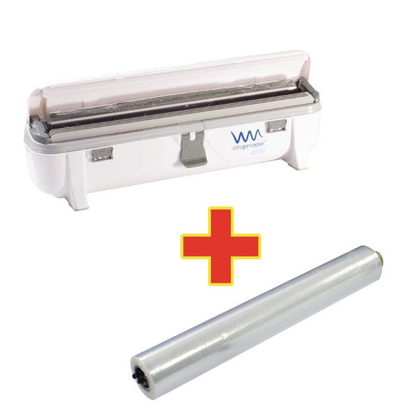 Special Offer Wrapmaster 4500 Dispenser and 3 x 300m Cling Film