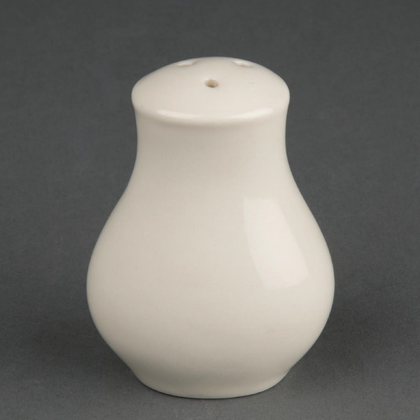 Olympia Ivory Salt Shakers (Pack of 12)
